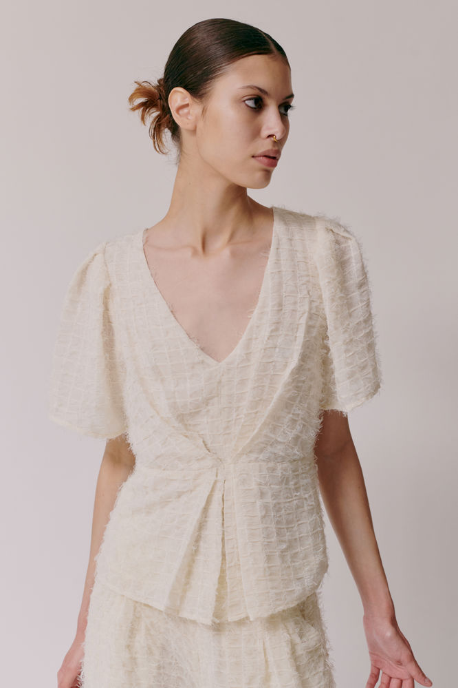 Hofmann Copenhagen Ella Top - Creme