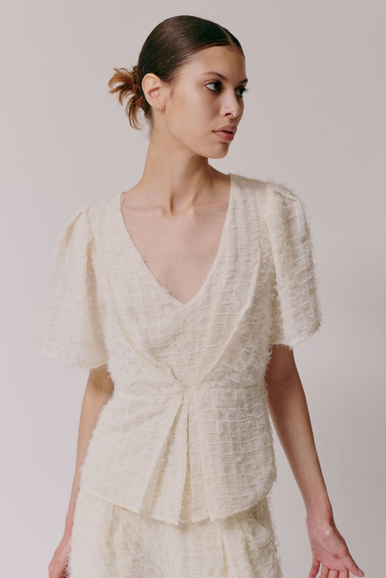 Hofmann Copenhagen Ella Top - Creme