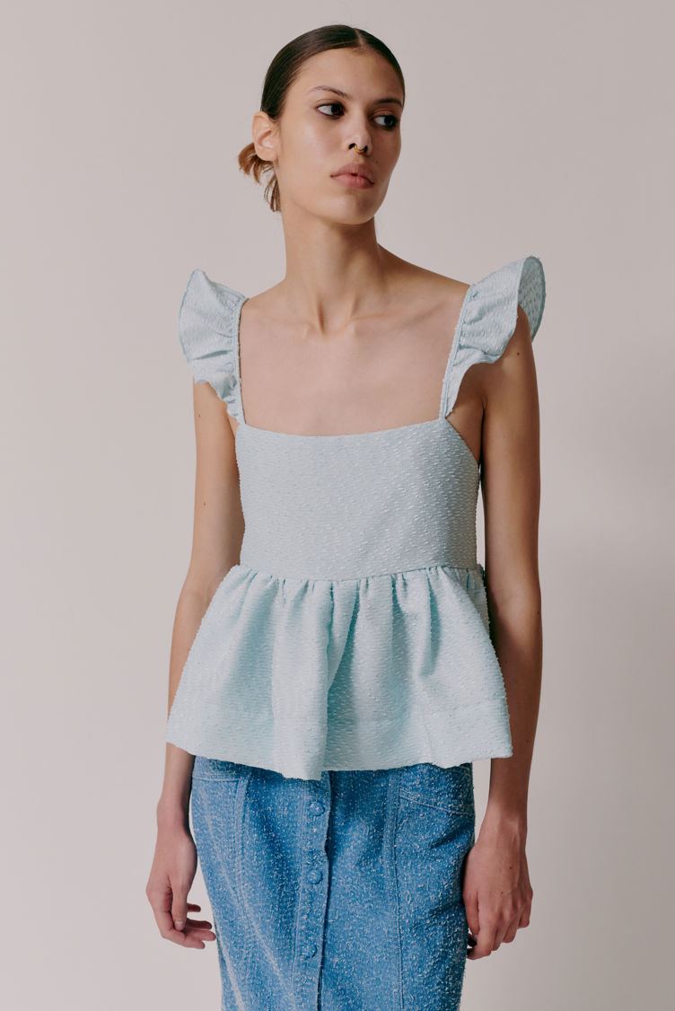 Hofmann Copenhagen Issa Top - Aquamarine Blue