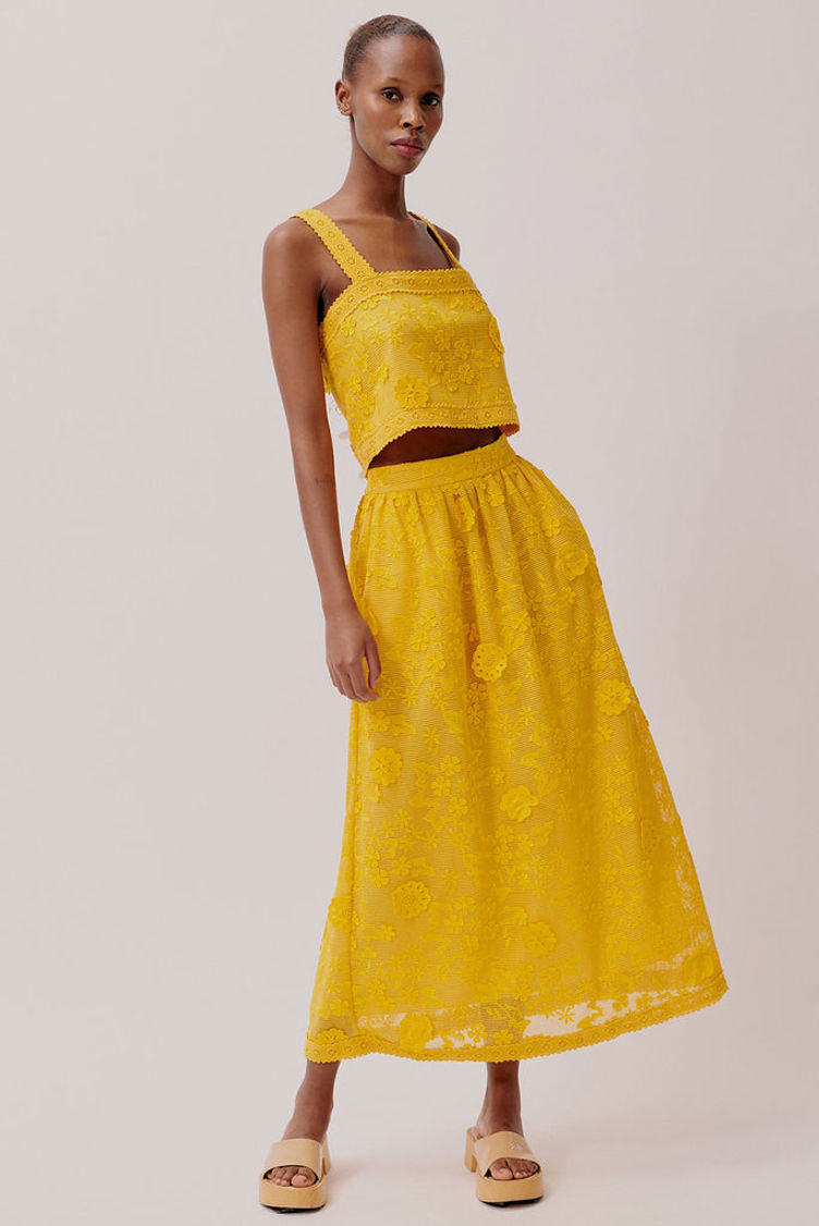 Hofmann Copenhagen Murielle Skirt - Golden Hour