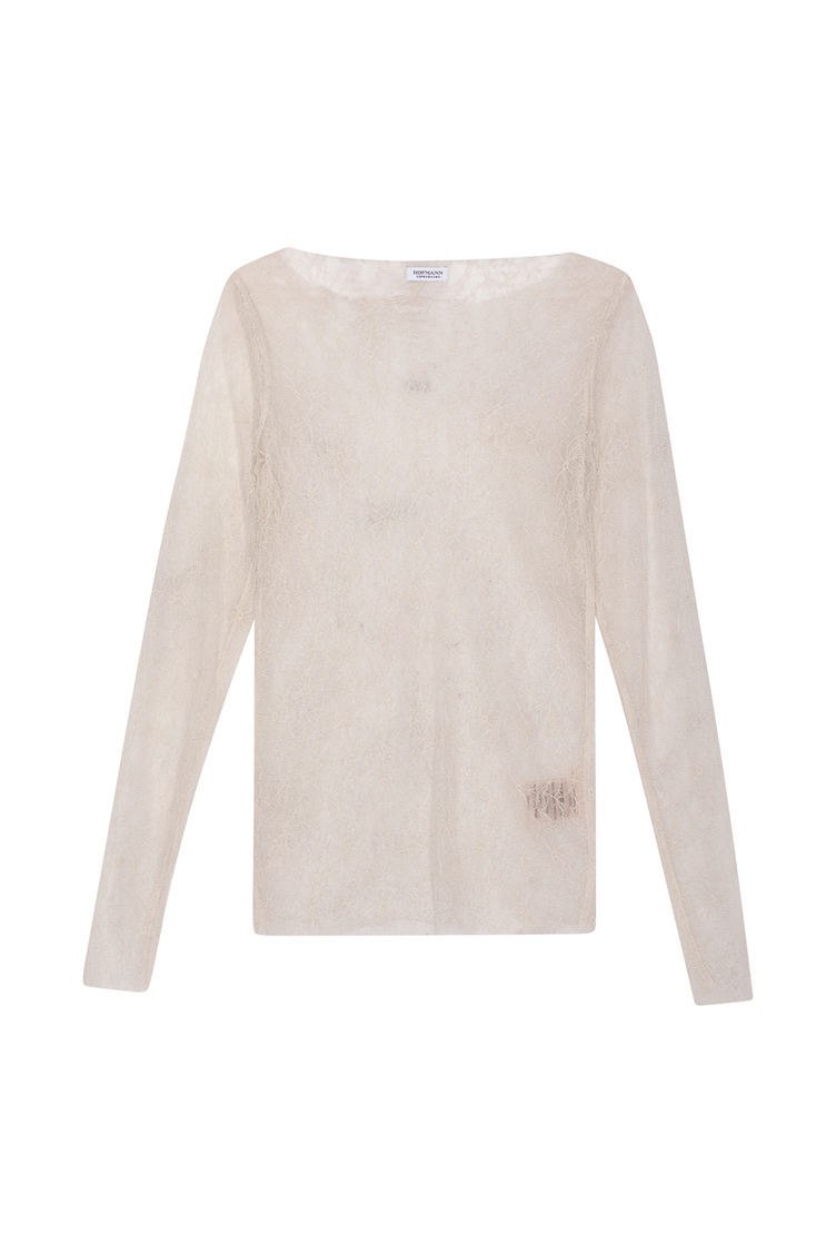 Hofmann Copenhagen Karen Lace Top - Oyster