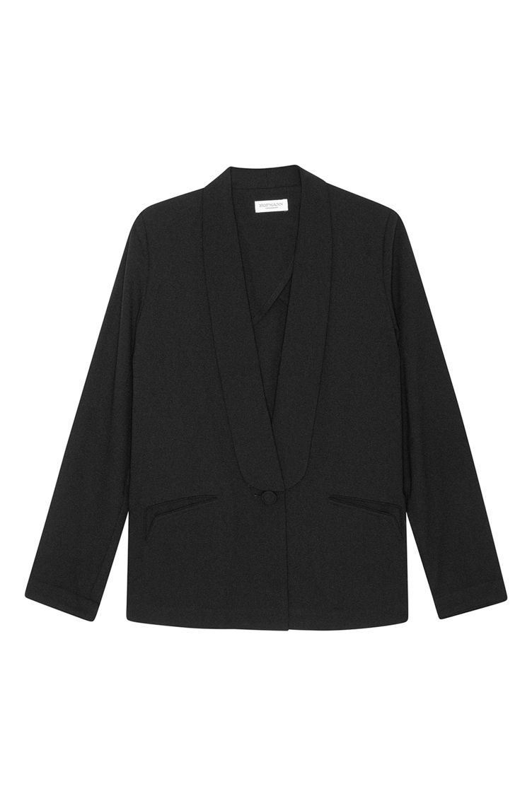 Hofmann Copenhagen Romy Crepe Blazer - Black