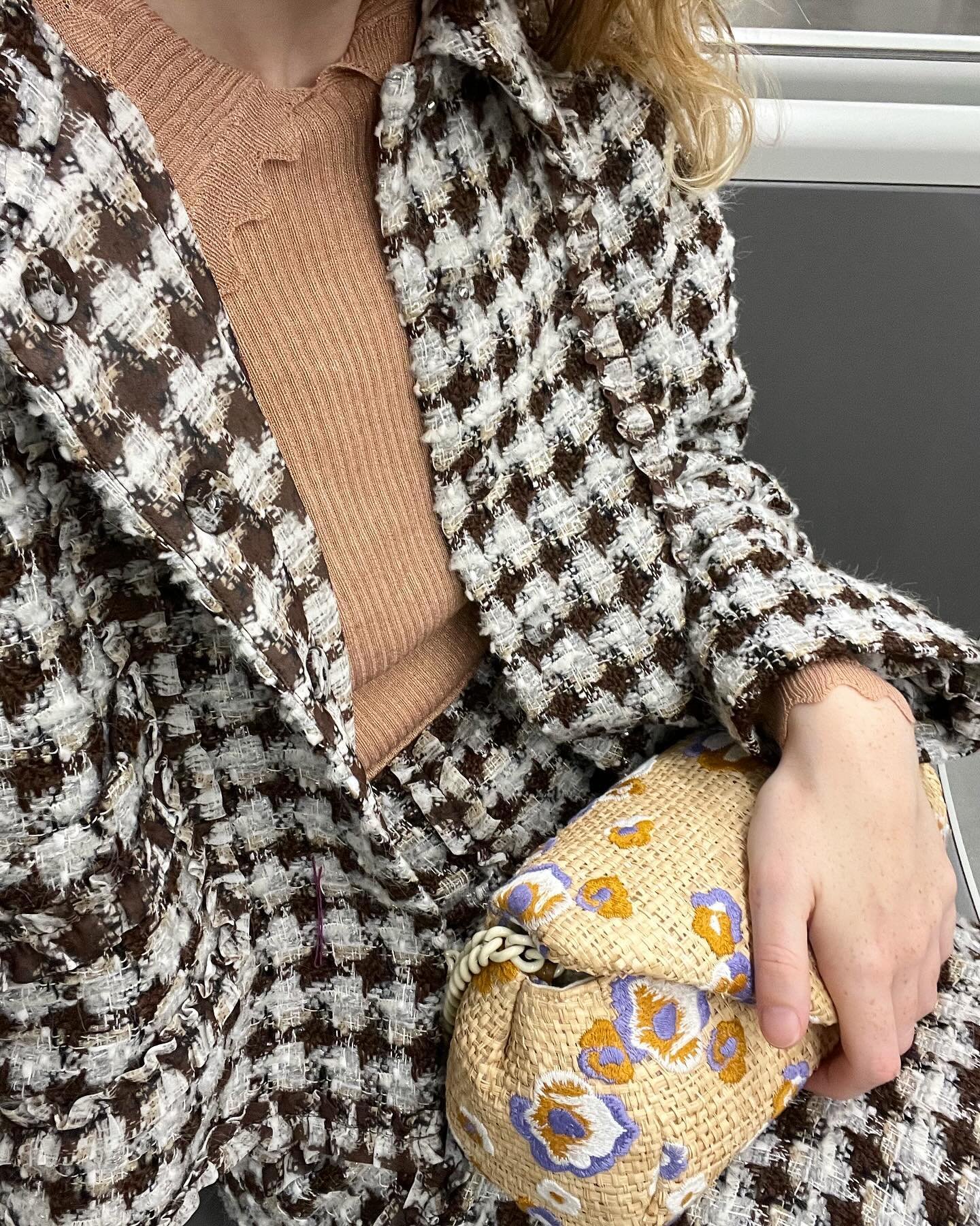 Simone in Madeleine skirt & Muriel jacket.